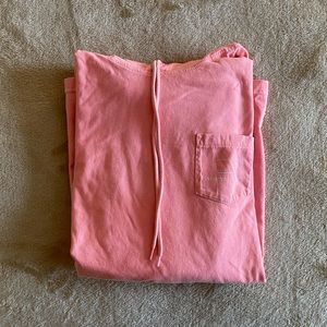 Pink Vineyard Vines shirt w/ Hood